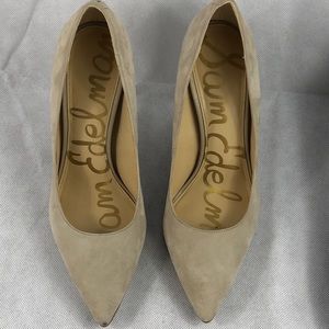 Sam Edelman cream/nude heels size 5.5